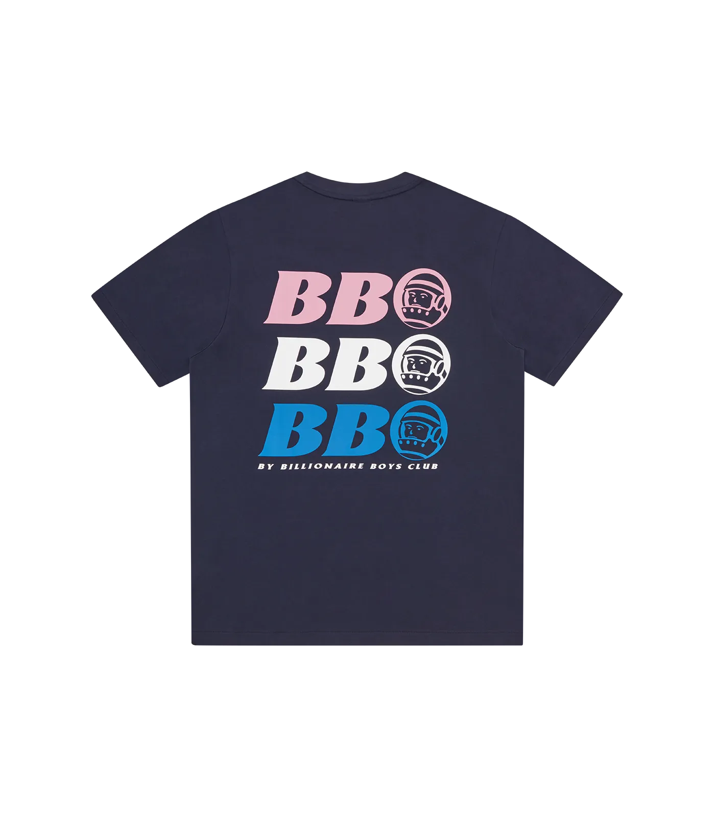 BB ASTRO REPEAT LOGO T-SHIRT - NAVY