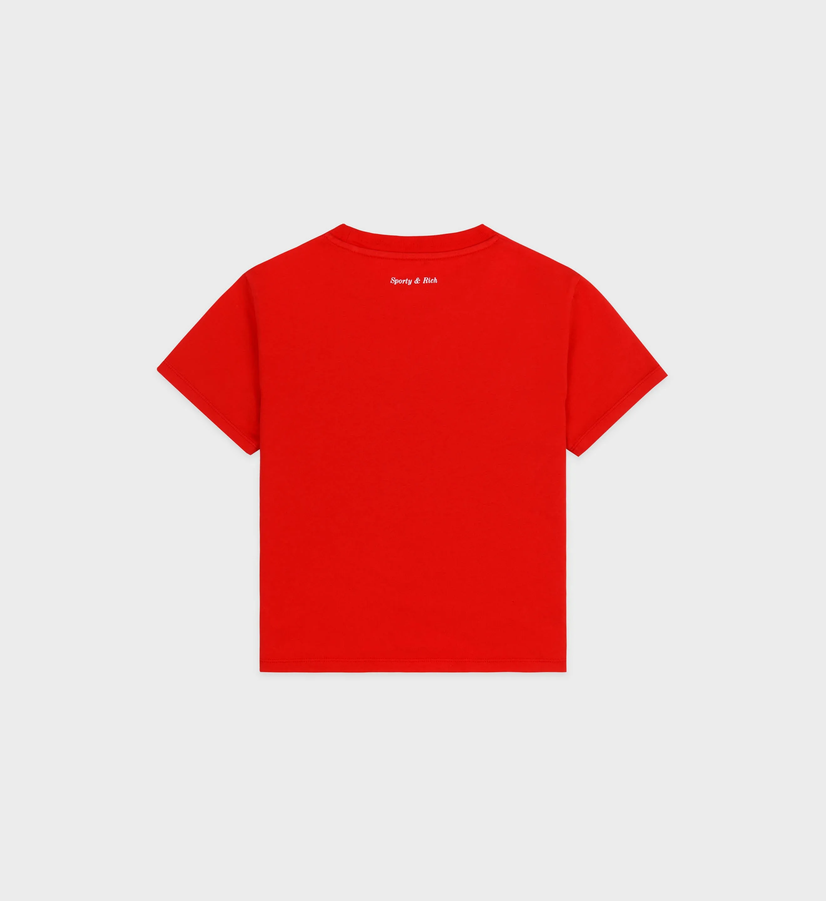 Be Nice Kids T-Shirt - Bright Red/White