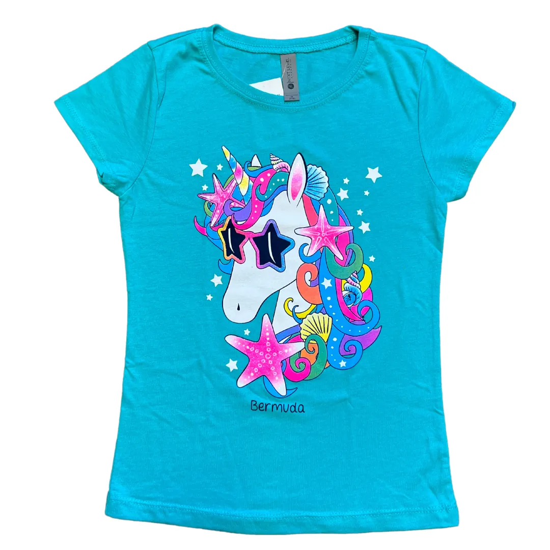 Beach Unicorn Kids Tee