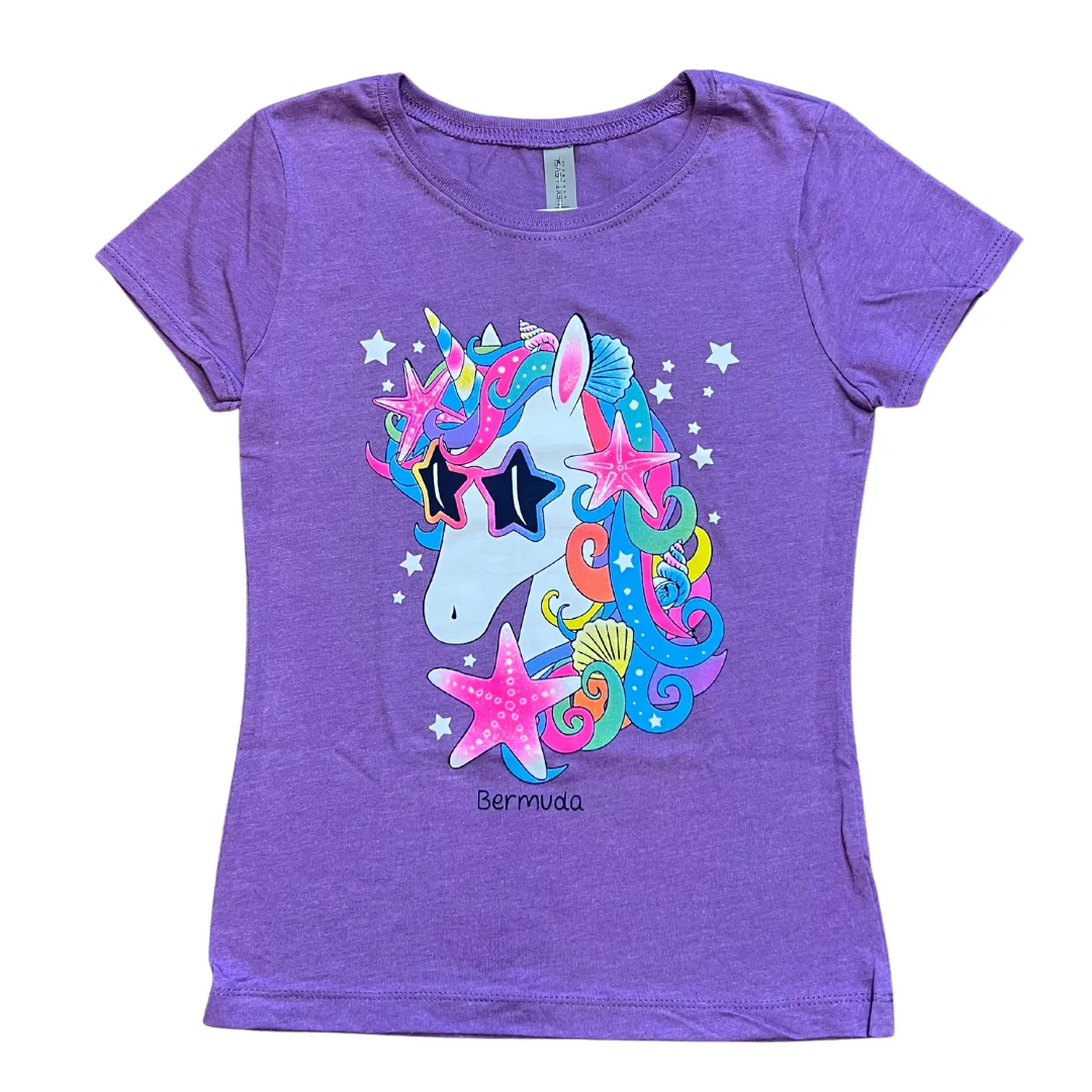 Beach Unicorn Kids Tee