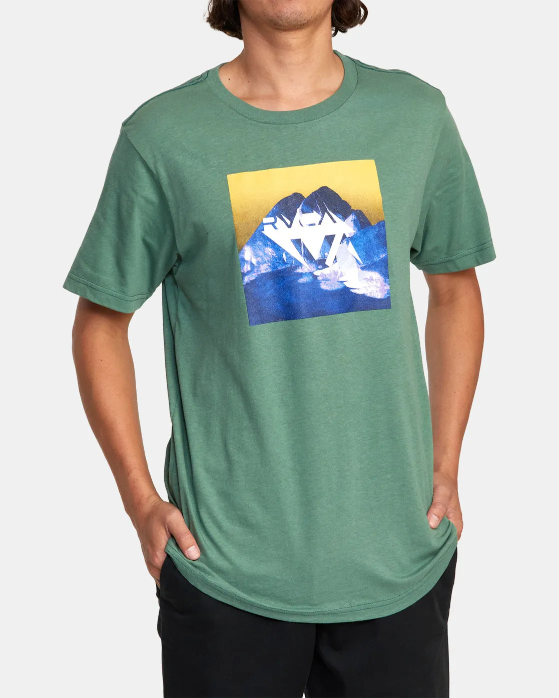 Bedrock Tee - Spinach