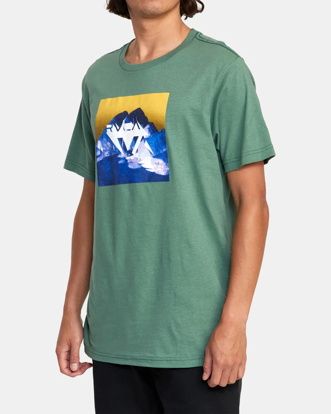 Bedrock Tee - Spinach