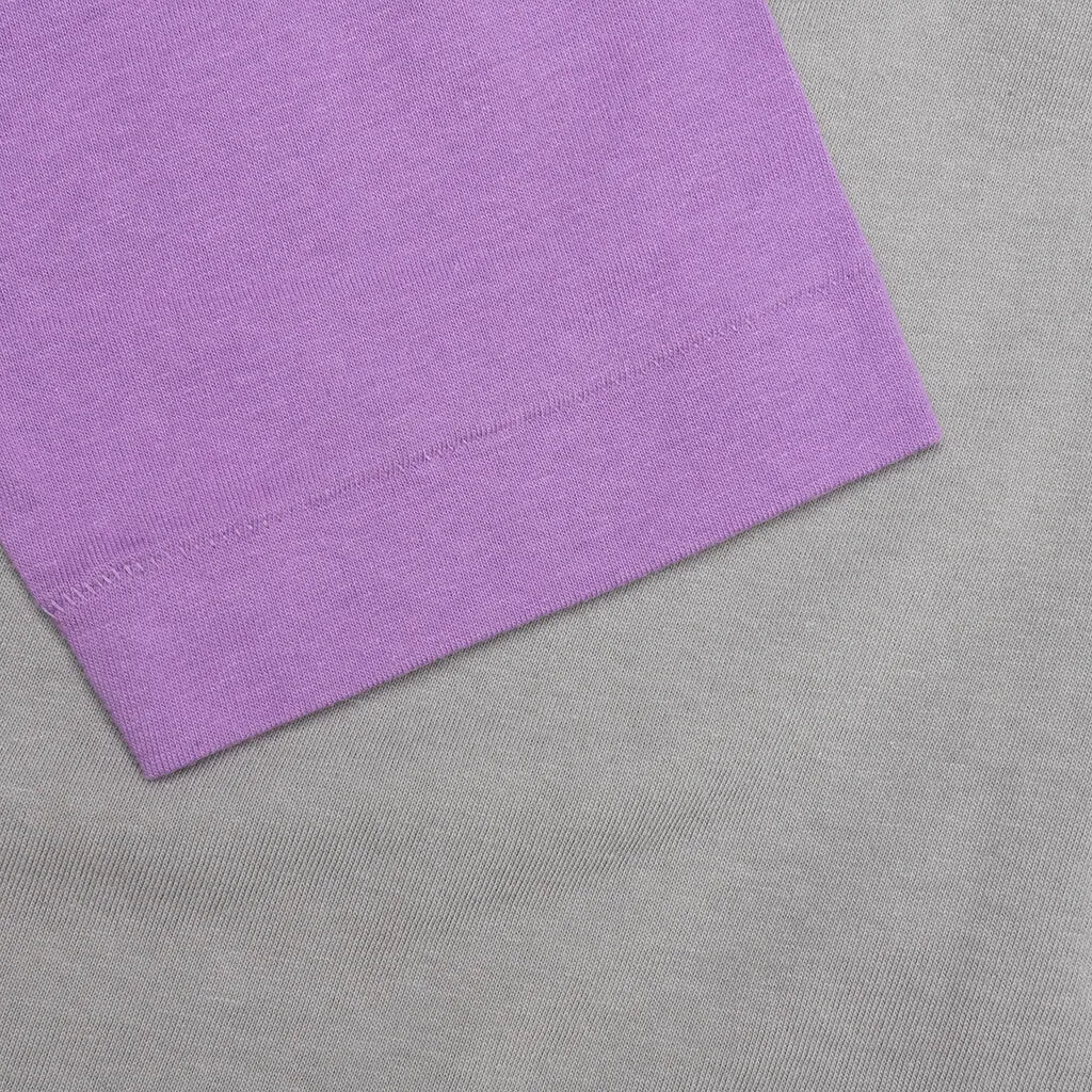 Bi-Color T-Shirt - Grey/Purple