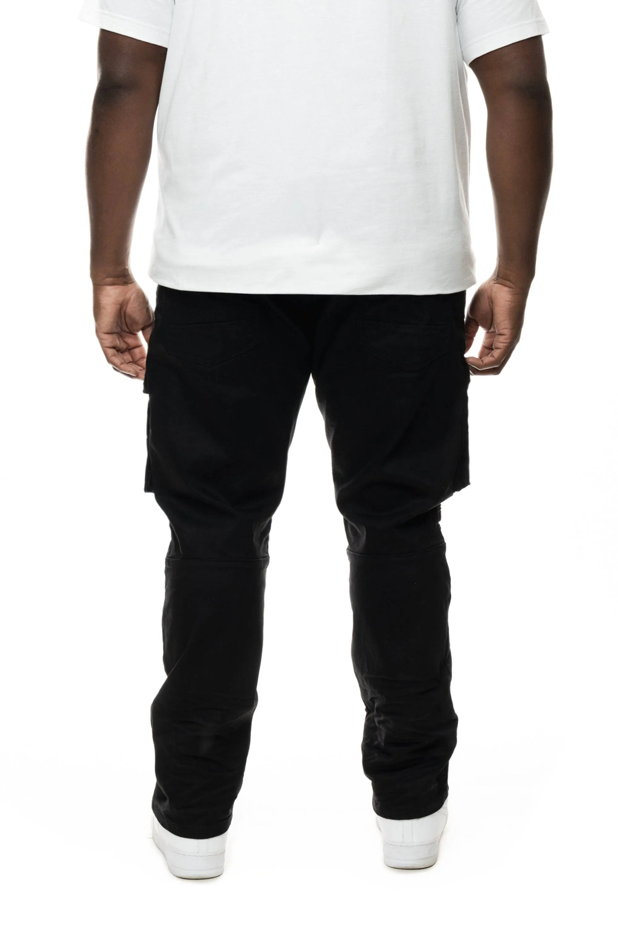 Big And Tall Utility Engineered Pant - Black