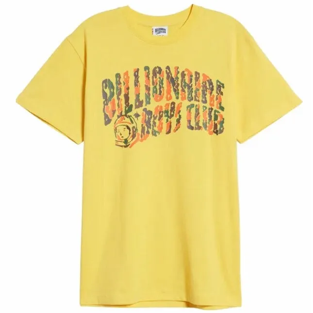 Billionaire Boys Club BB Camo Arch SS Tee (Habanero Gold) 821-5214