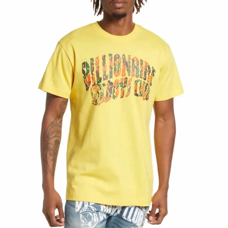 Billionaire Boys Club BB Camo Arch SS Tee (Habanero Gold) 821-5214