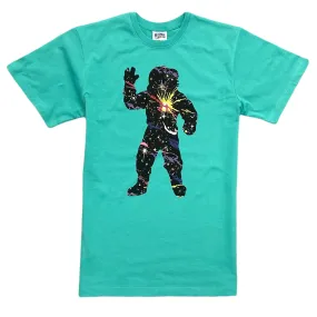 Billionaire Boys Club BB Cosmic Astro Short Sleeve Tee (Bright Aqua) 811-9201