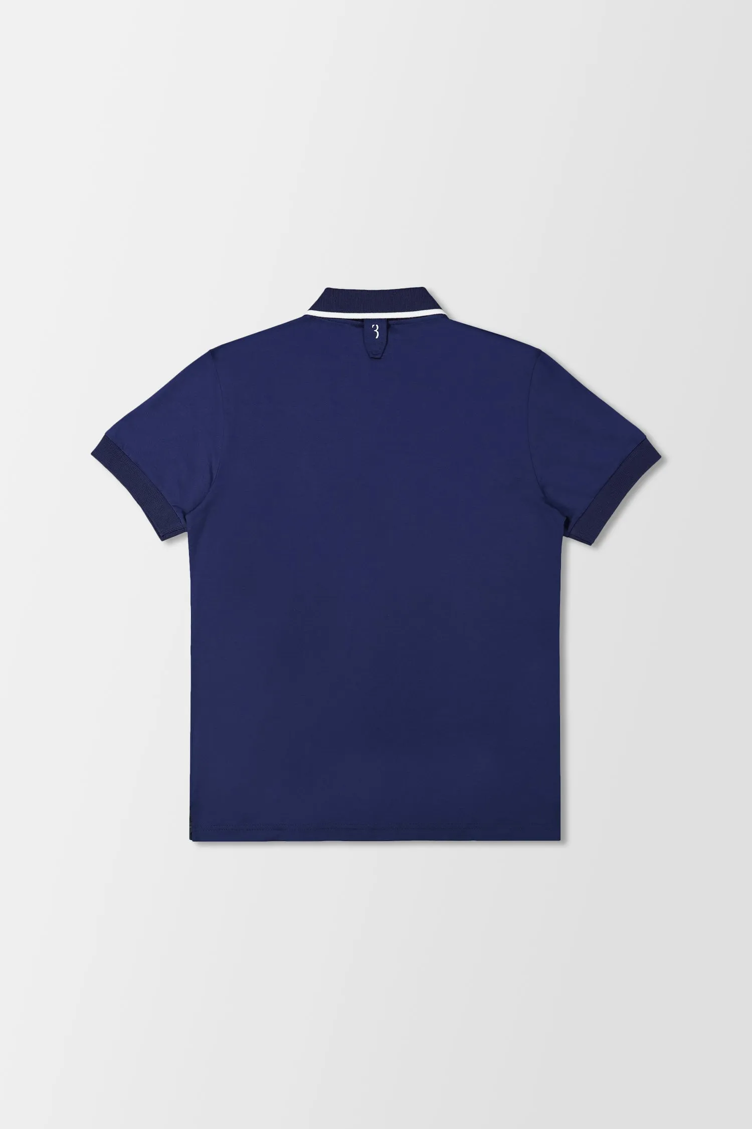 Billionaire Dark Blue SS Crest Polo