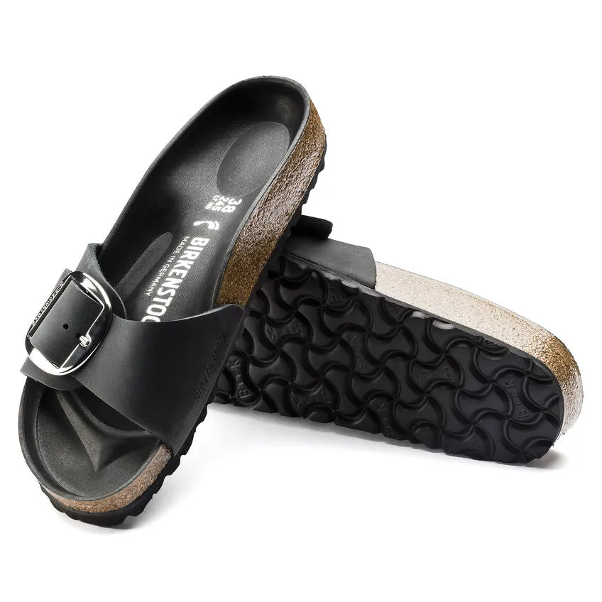 Birkenstock Madrid Black Big Buckel       