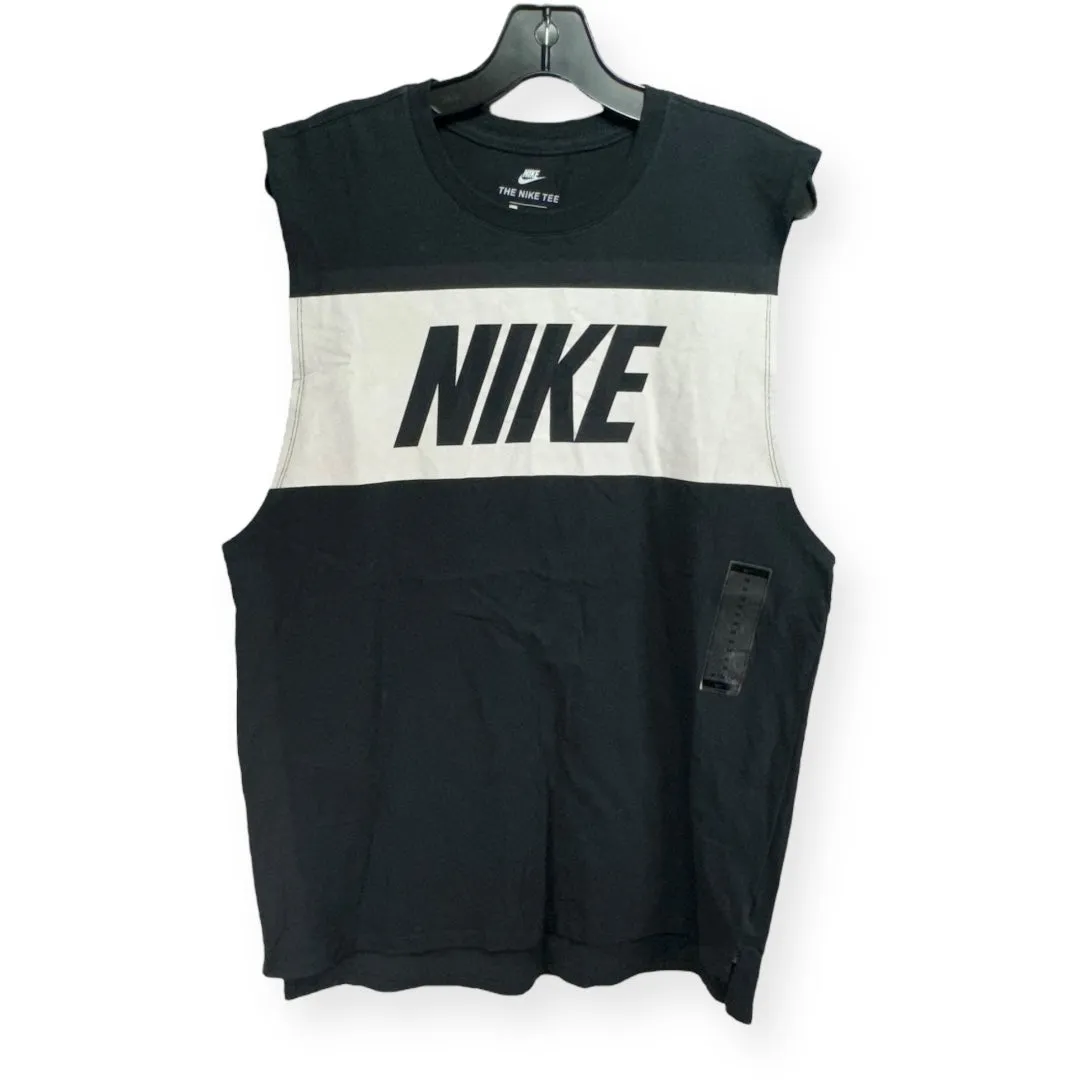 Black Athletic Tank Top Nike Apparel, Size M