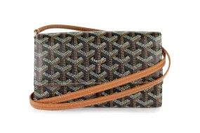 Black Goyardine Varenne Continental Wallet