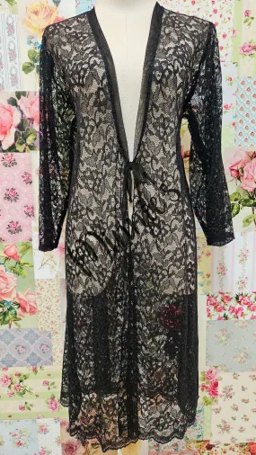 Black Lace Jacket LR0669