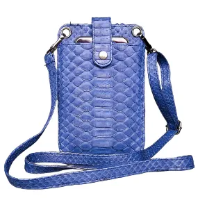 Blue Cell Phone Bag