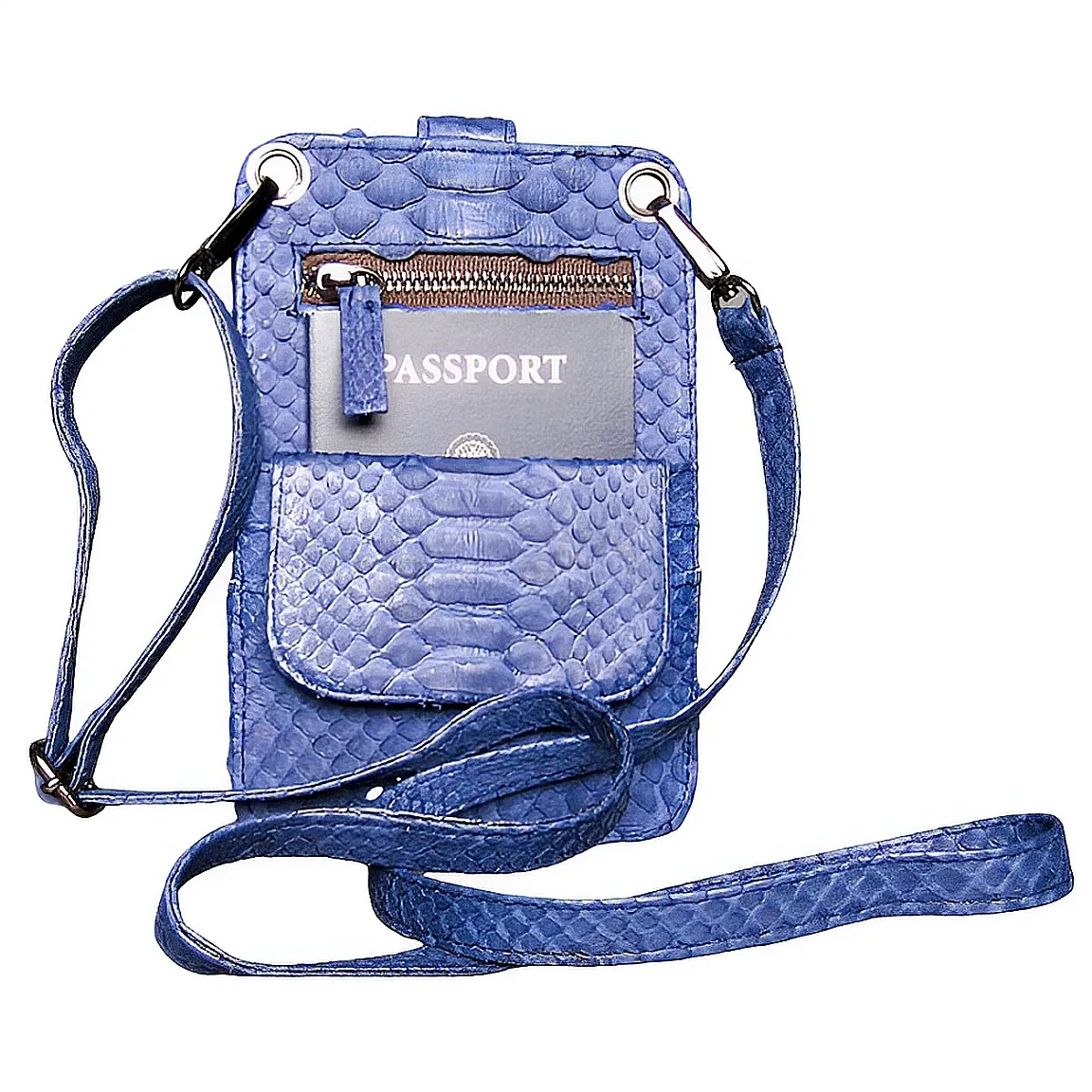 Blue Cell Phone Bag