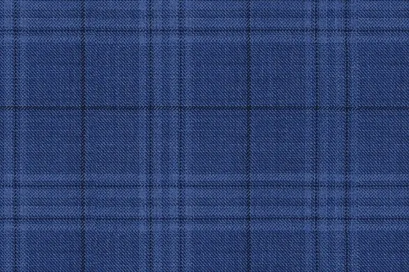 Blue Check 100% Wool (Ref-842007)