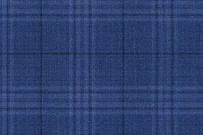 Blue Check 100% Wool (Ref-842007)