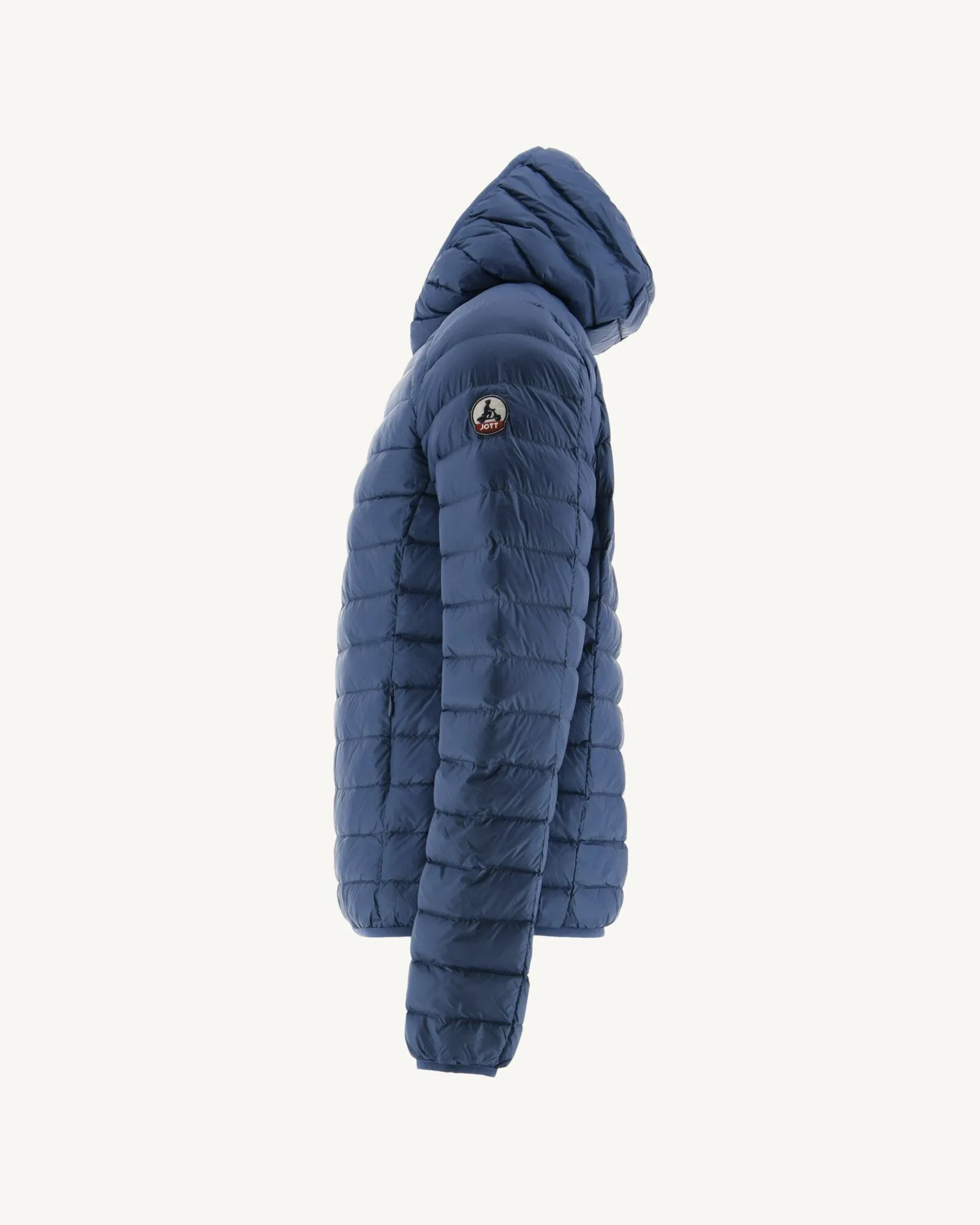 Blue jeans Lightweight down jacket Nico