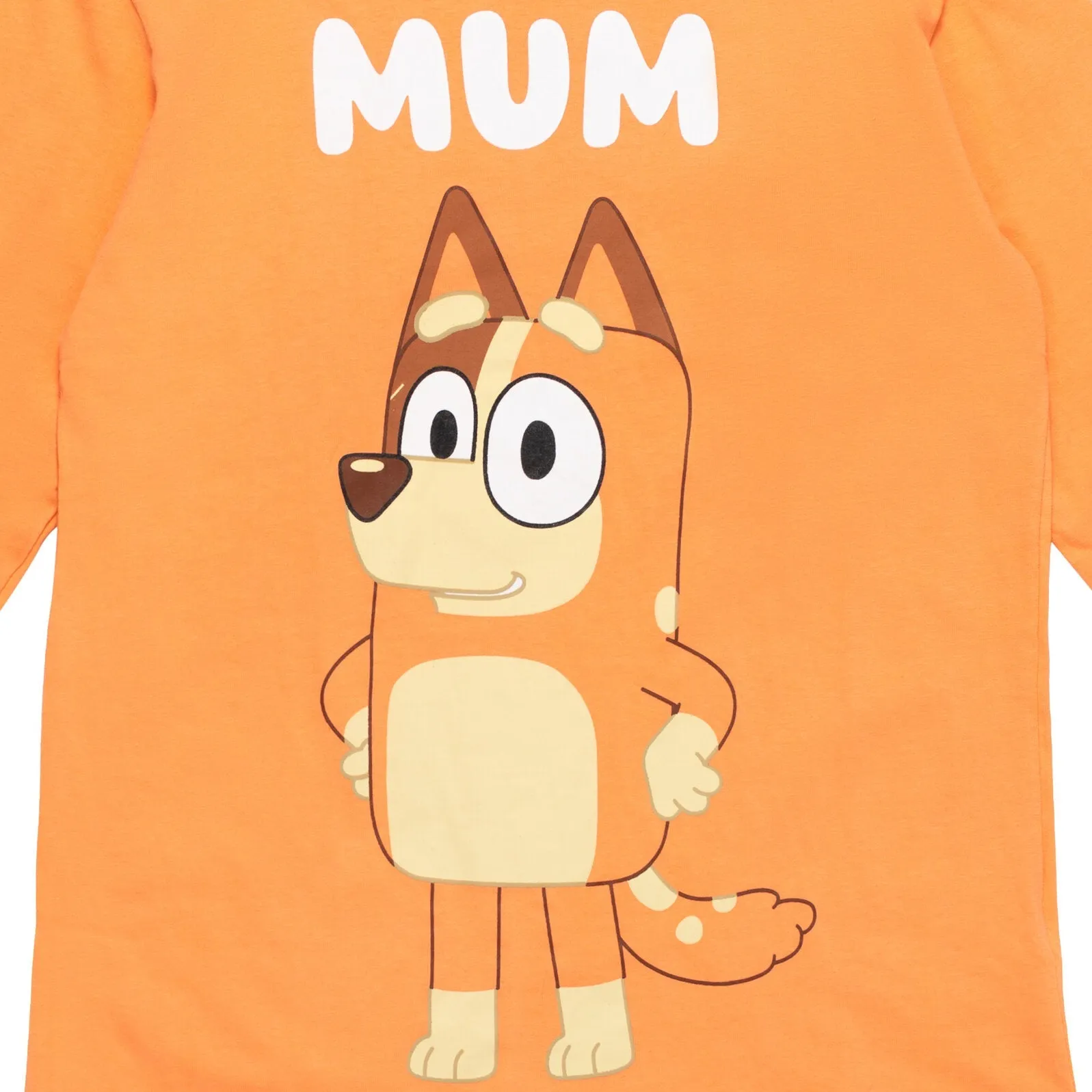 Bluey Chilli Mom Matching Family Long Sleeve T-Shirt