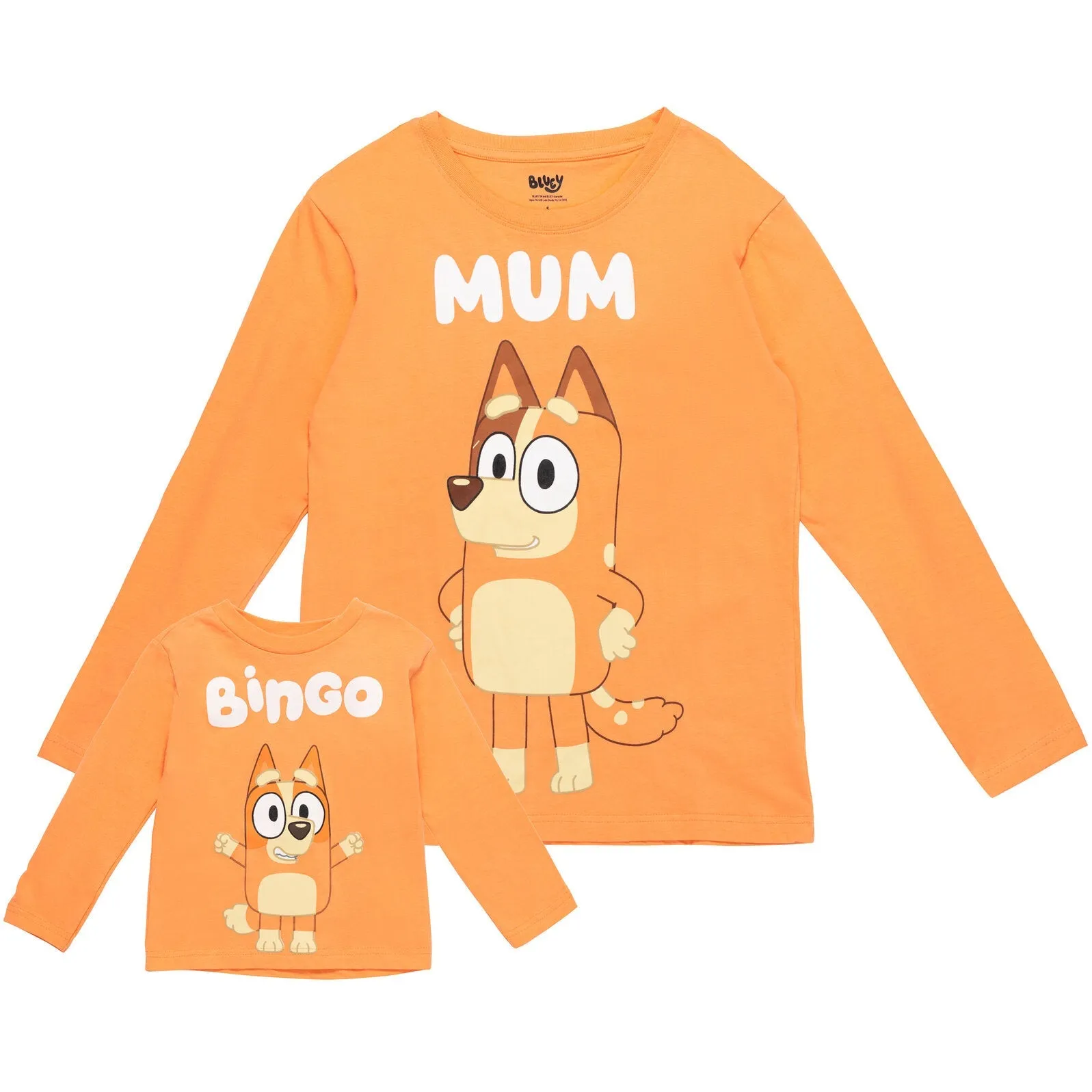 Bluey Chilli Mom Matching Family Long Sleeve T-Shirt