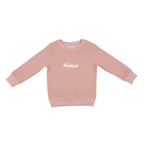 Bob & Blossom- Faded Blush  Sister Sweatshirt