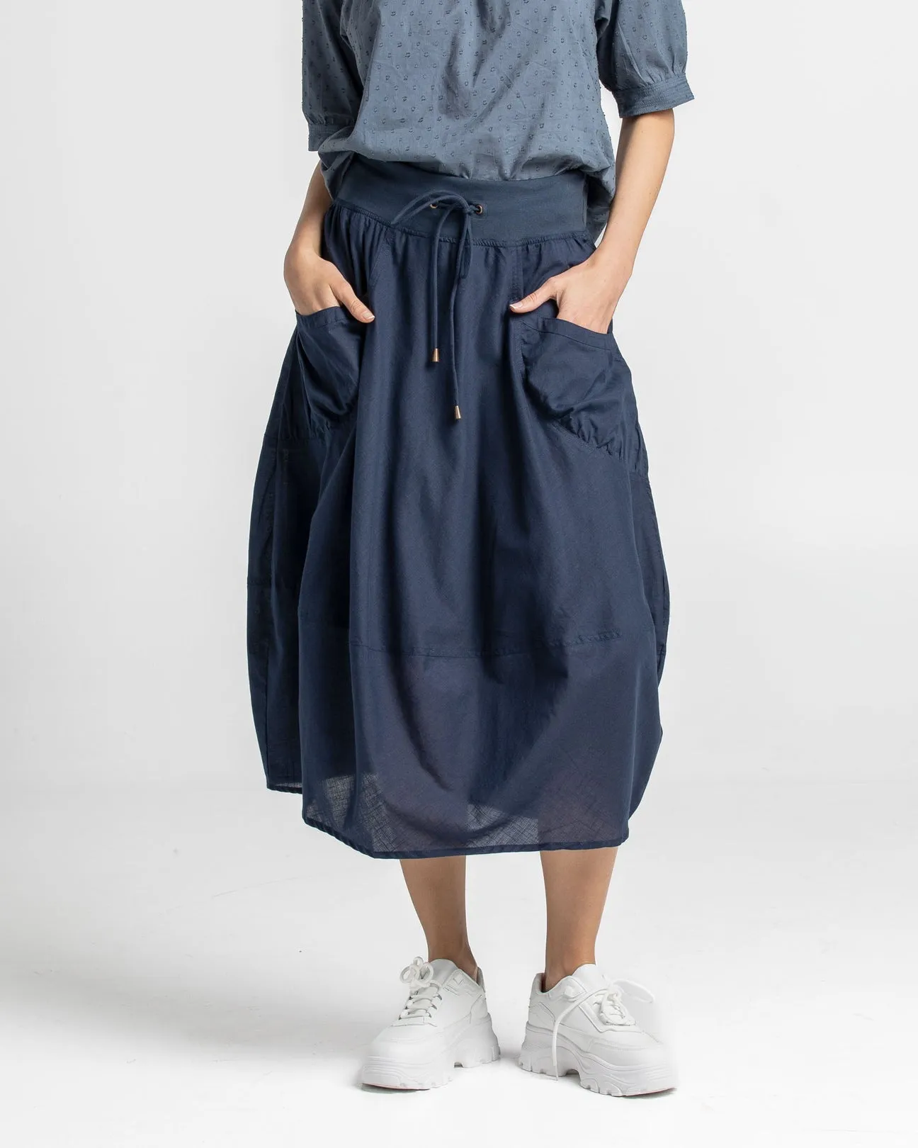 Boom Shankar Guru Skirt Navy