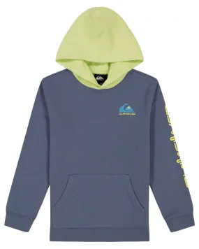 Boys 8-16 Colorblock Hoodie - Flint Stone