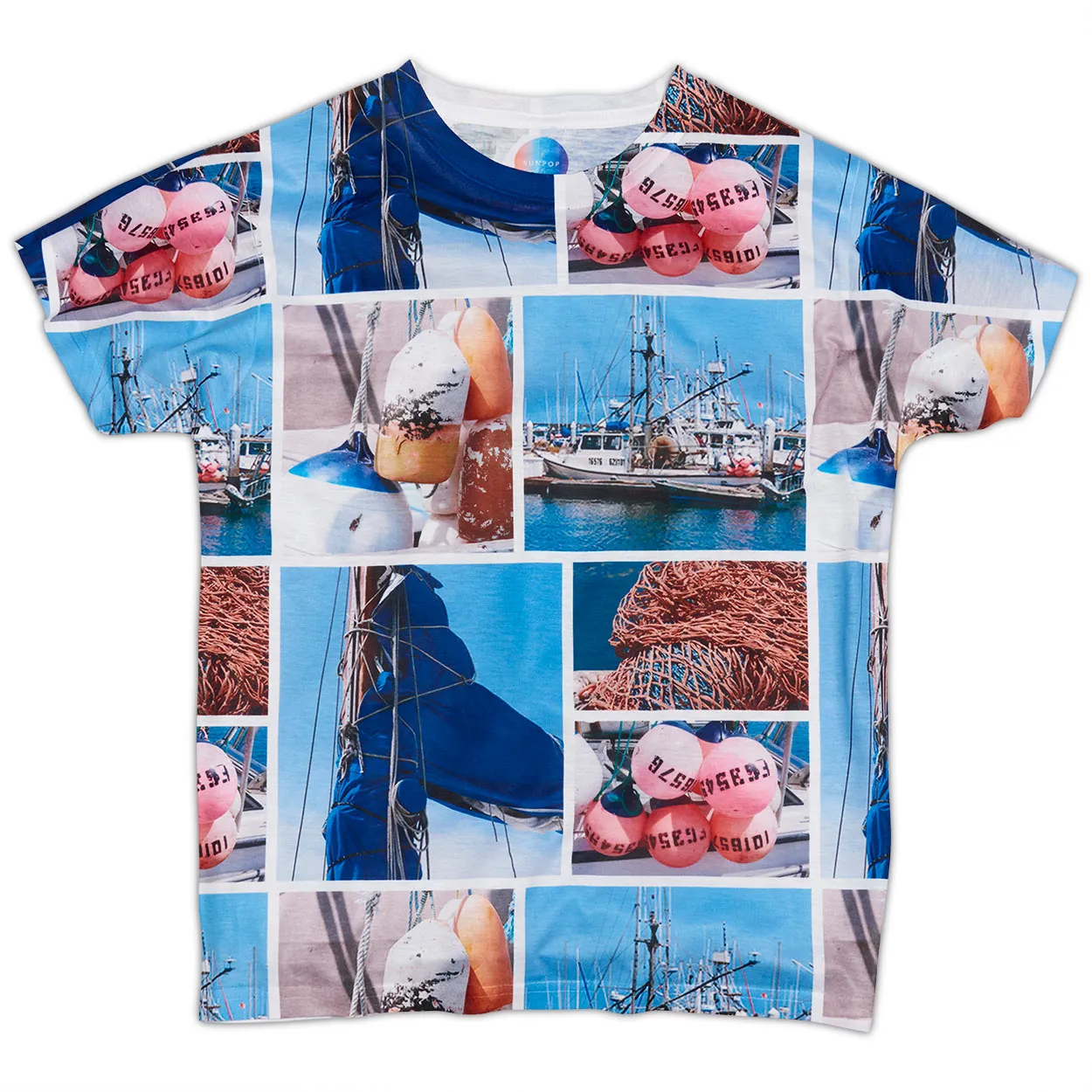 Boys Marina Photo Collage T-shirt