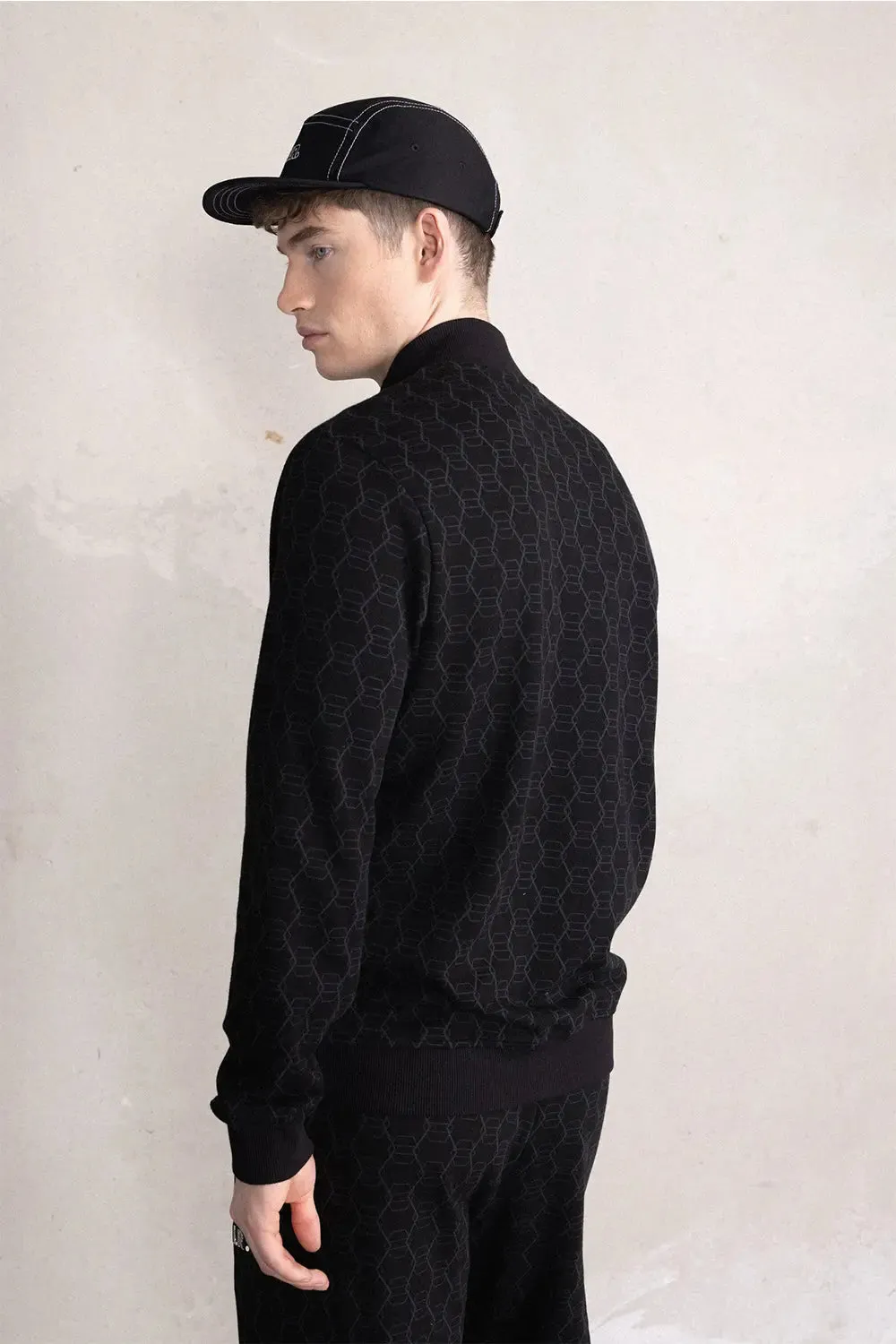 Brooklyn Regular Jacquard Hex Jacket