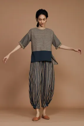 Brown with Charcoal Striped NHera Pants