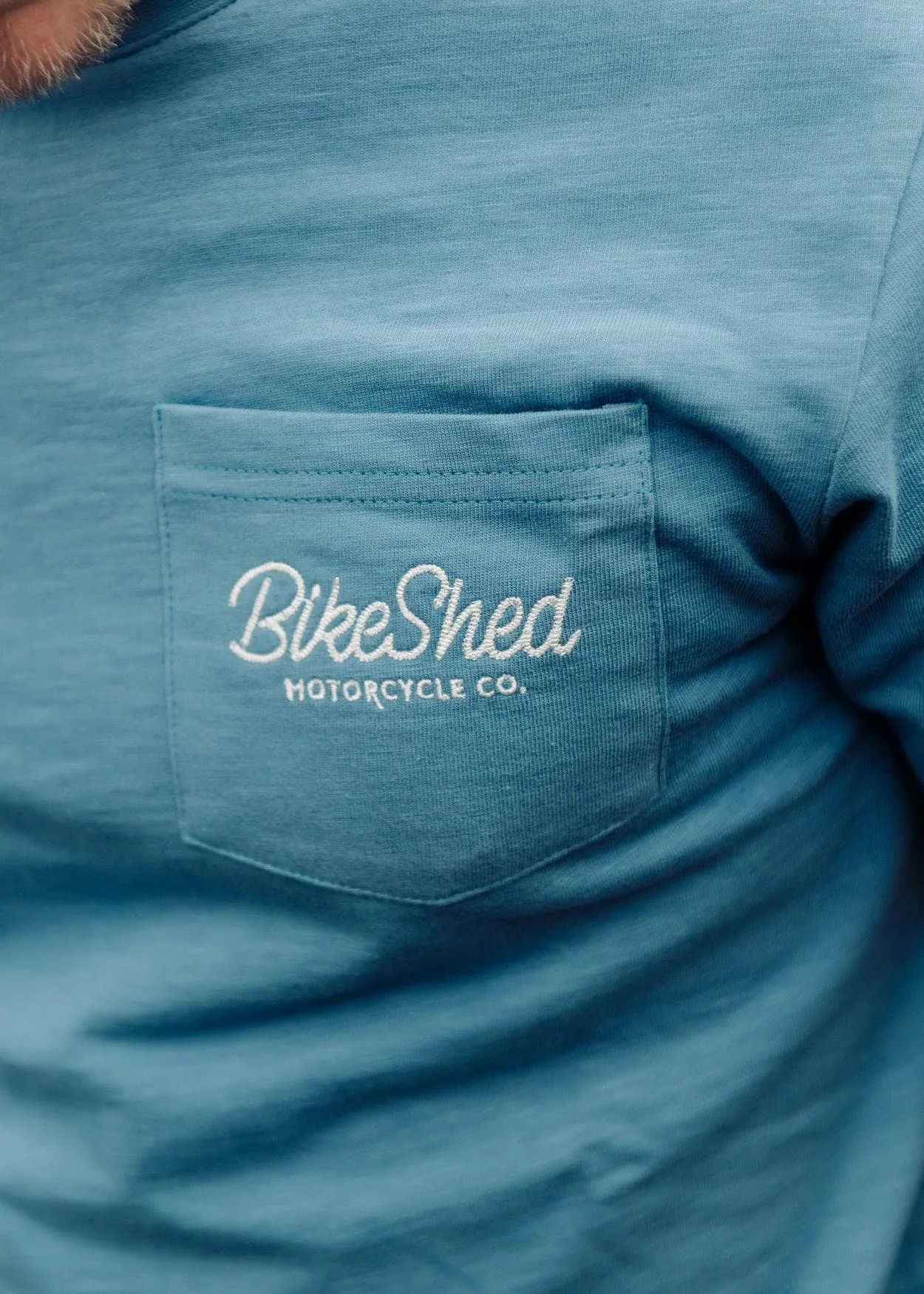 BSMC Chain Slub T Shirt - Blue