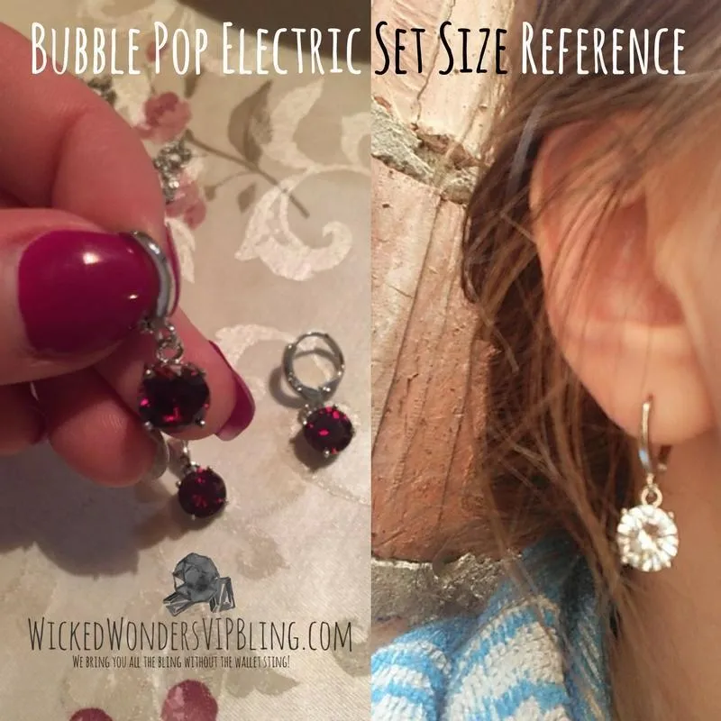 Bubble Pop Electric Pink Gem Dainty Set