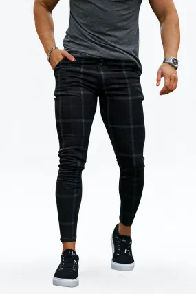 Buy $80 Free Shipping Men's Black Skinny Pants