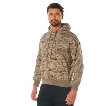 Camo Pullover Hooded Sweatshirt