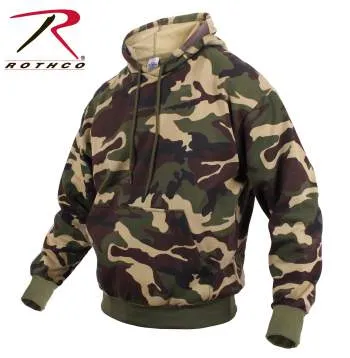 Camo Pullover Hooded Sweatshirt