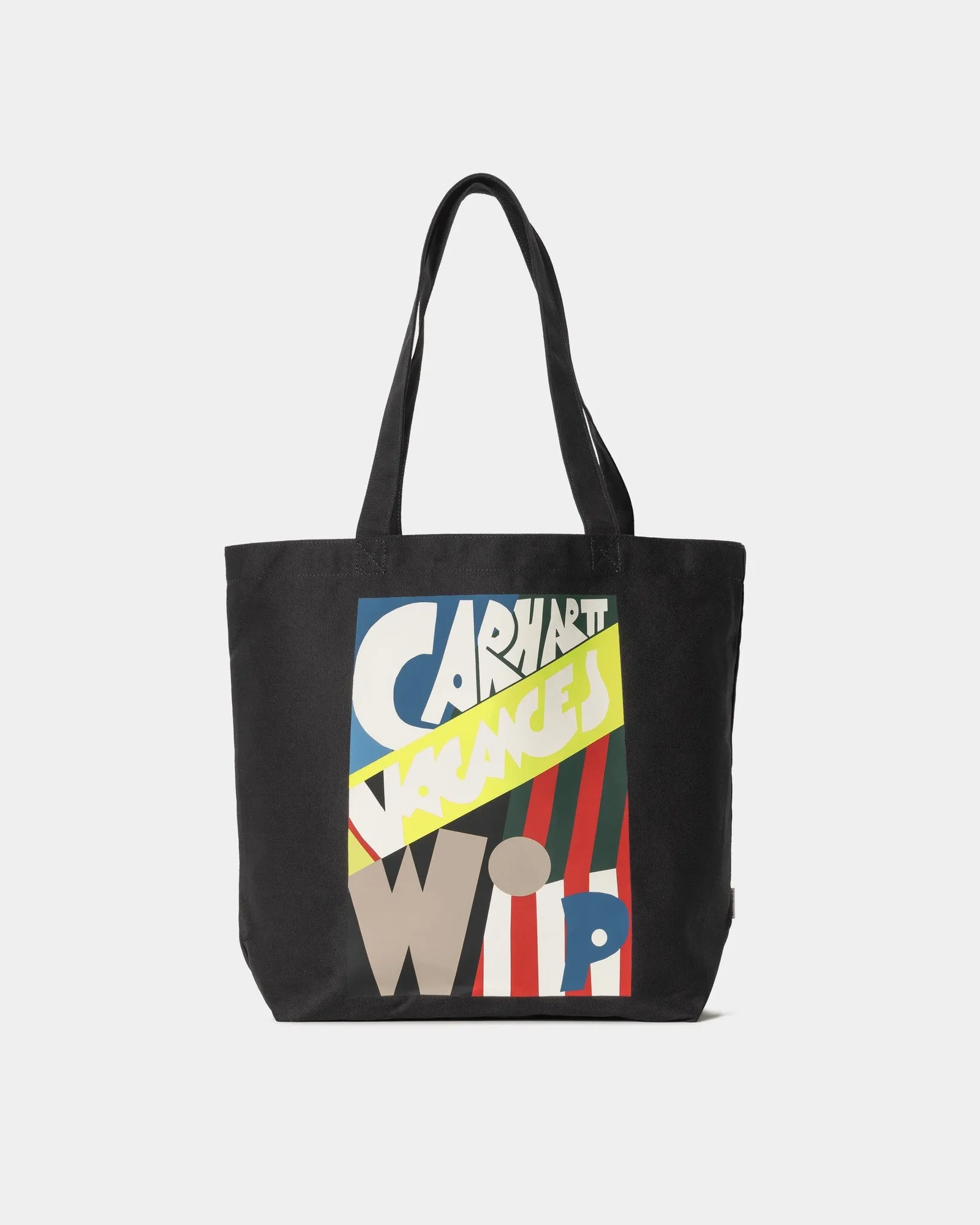 Canvas Graphic Tote | Black