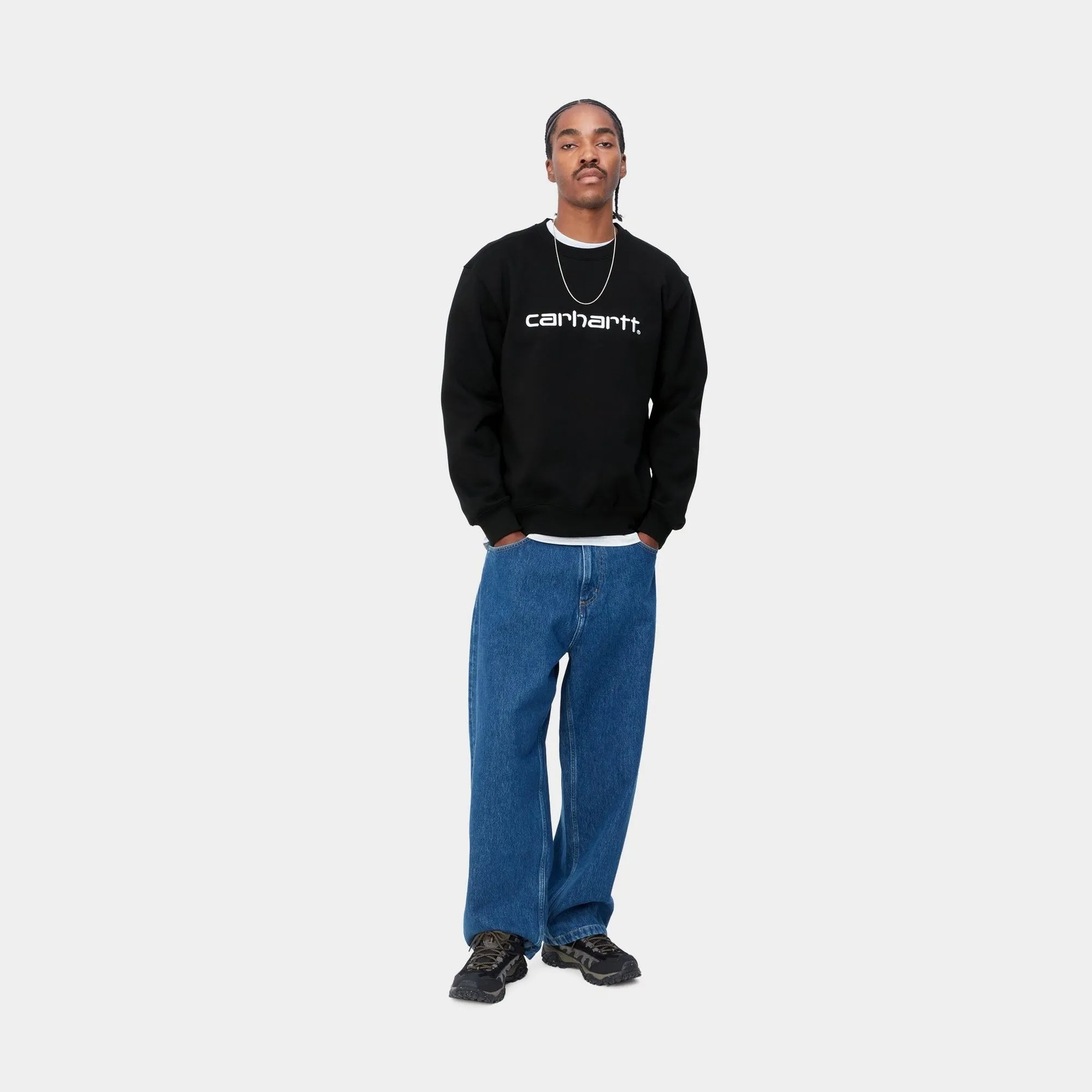 Carhartt Sweatshirt | Black / White