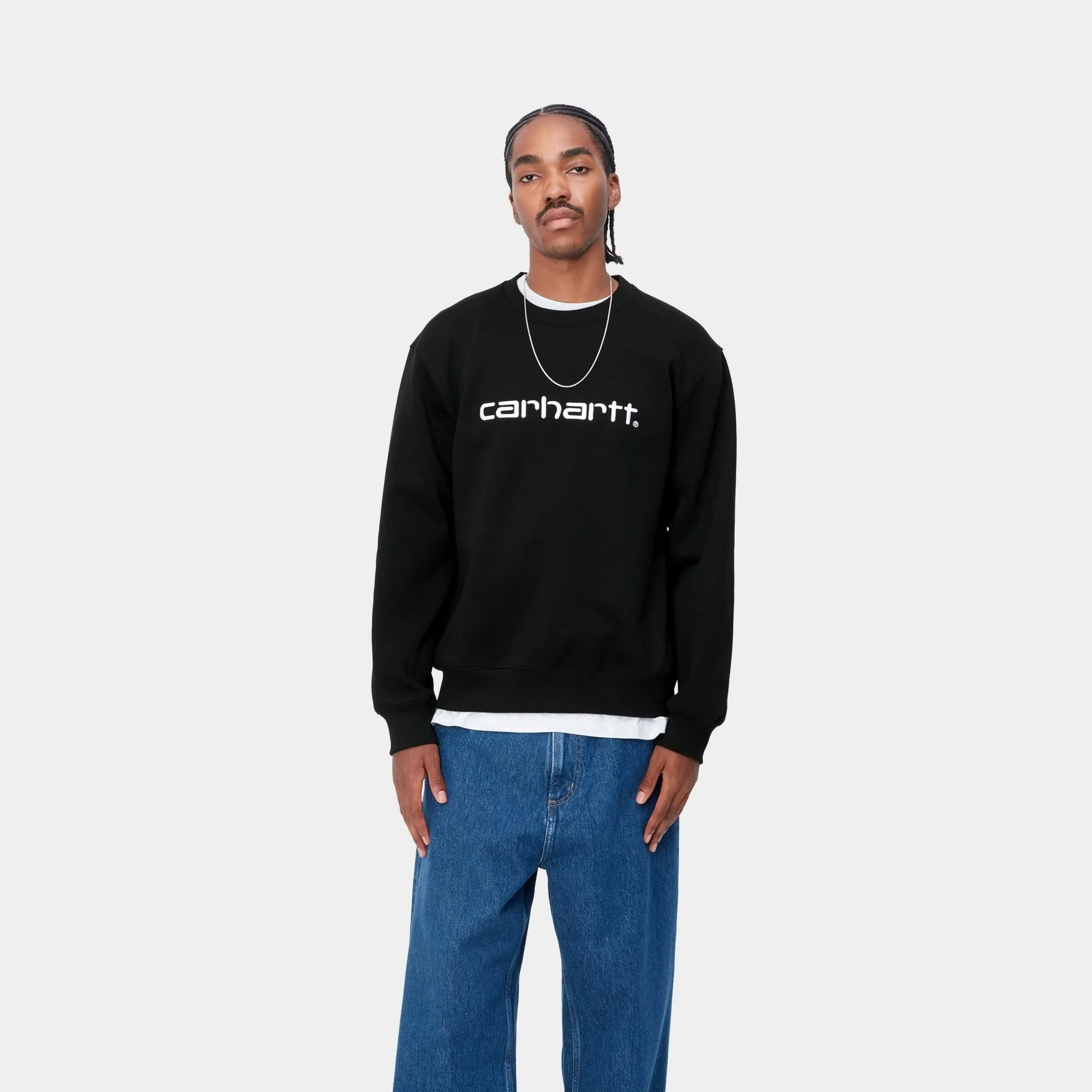 Carhartt Sweatshirt | Black / White