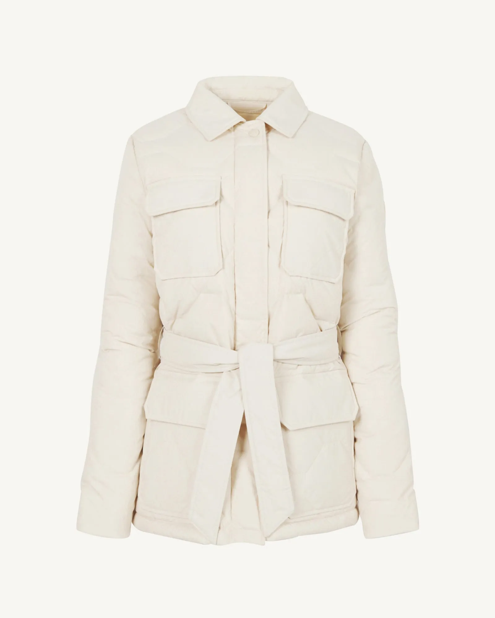 Carmen Ultralight winter safari jacket Clay