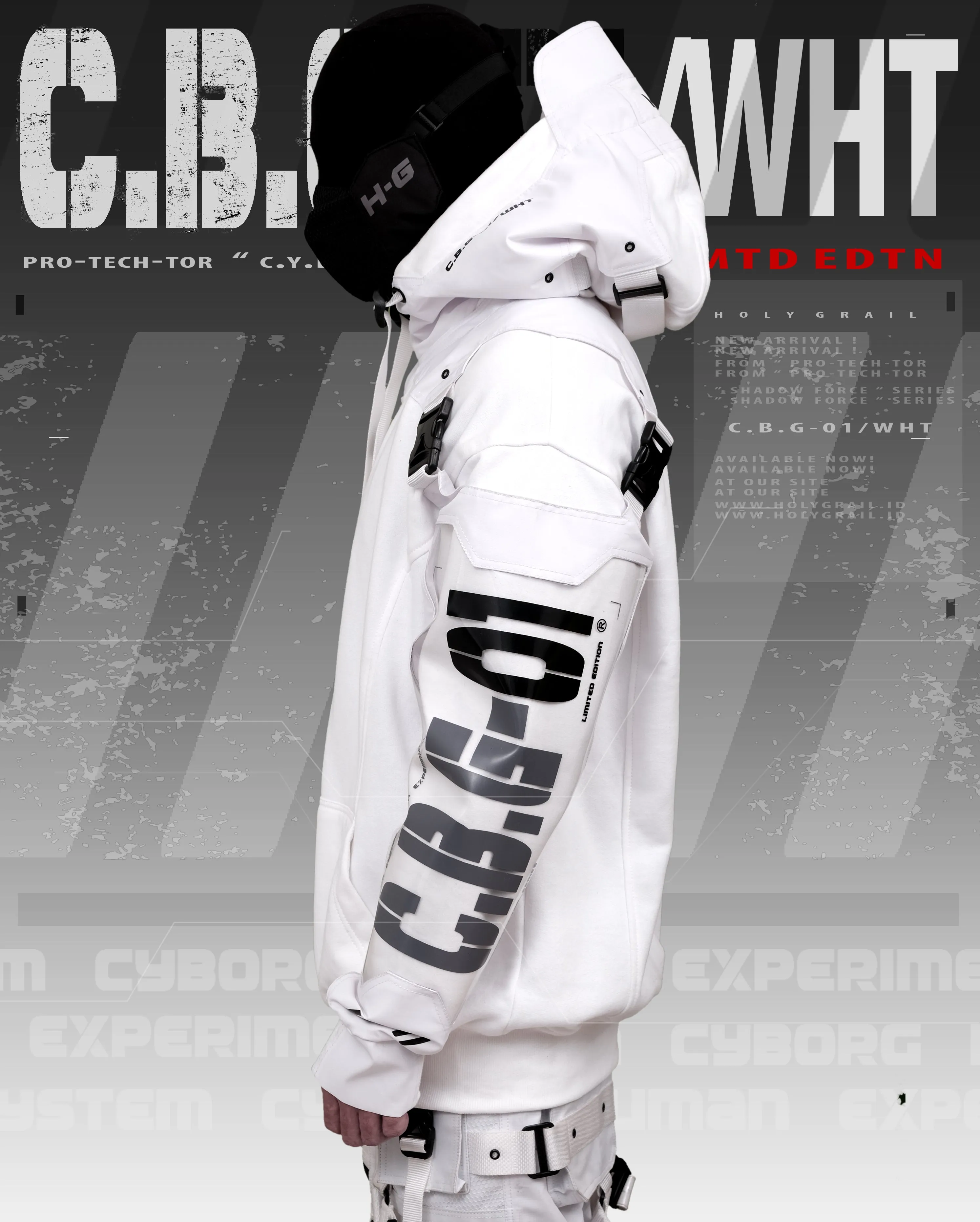 C.B.G-01/WHT( SOLD OUT! )