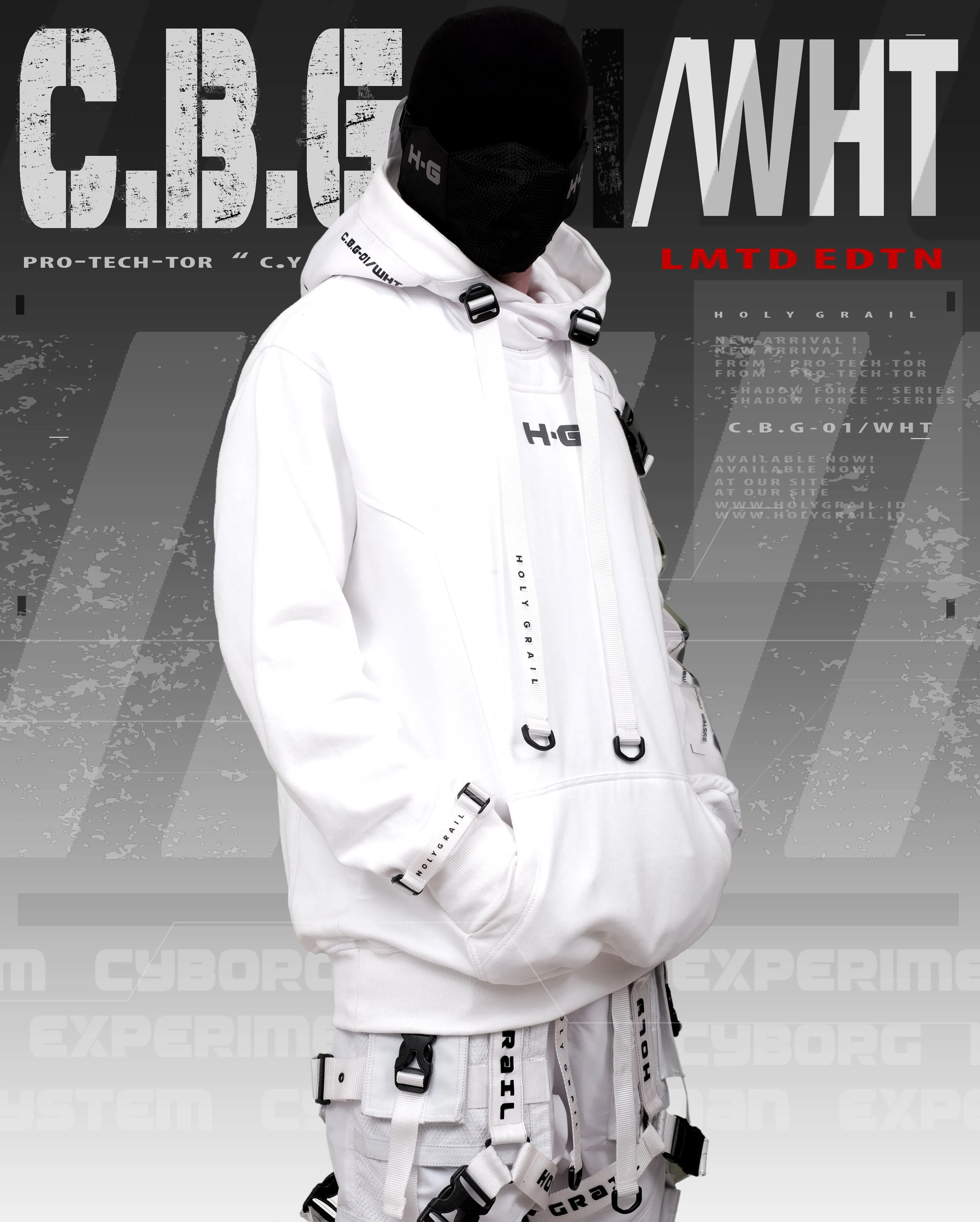 C.B.G-01/WHT( SOLD OUT! )