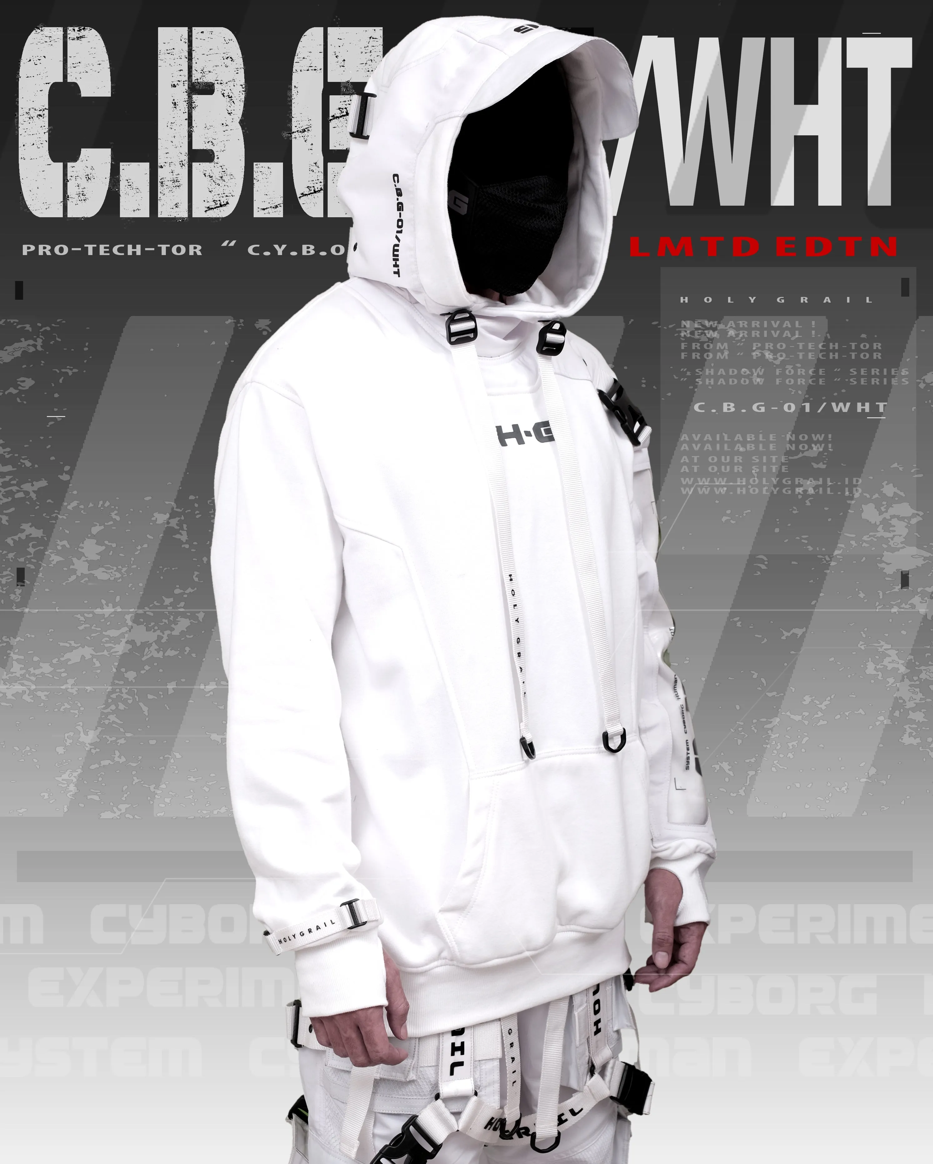 C.B.G-01/WHT( SOLD OUT! )