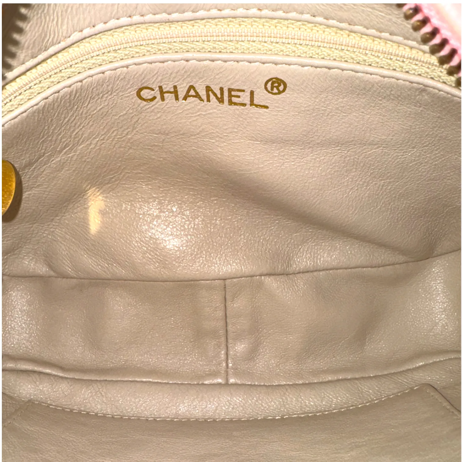 Chanel Camera Bag Small Pink Lambskin Gold