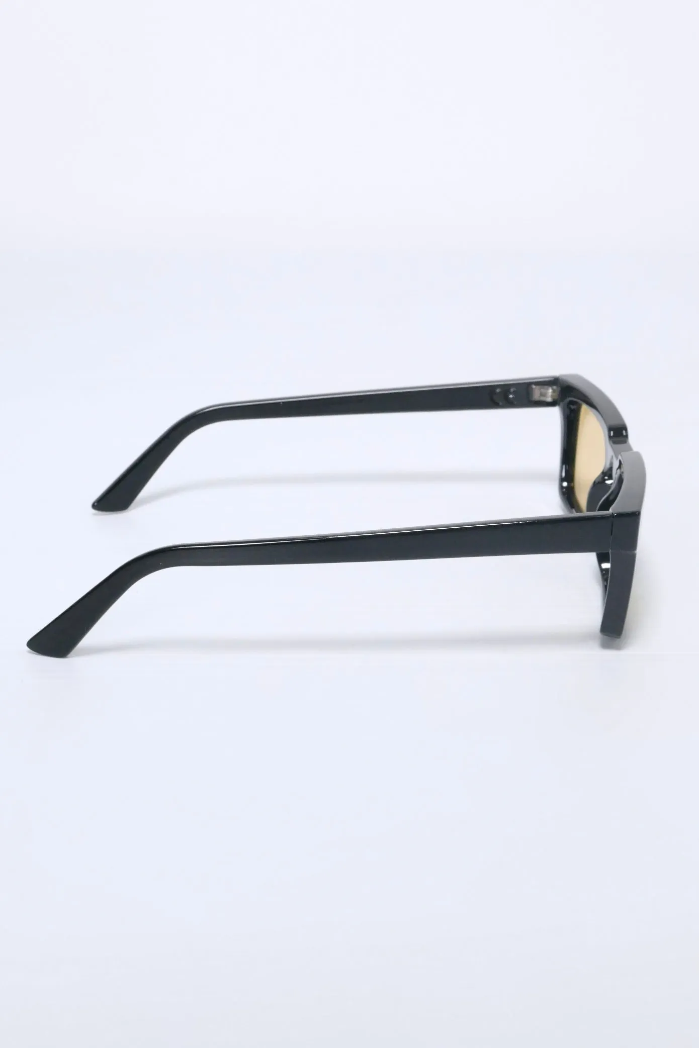 Clean Waves Type 02 Low Sunglasses - Black/Yellow