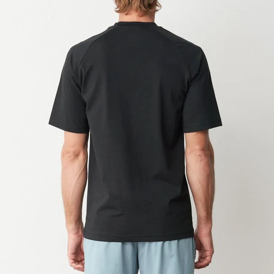 Cool Cotton Relaxed Fit Crew Neck Tee with Pocket