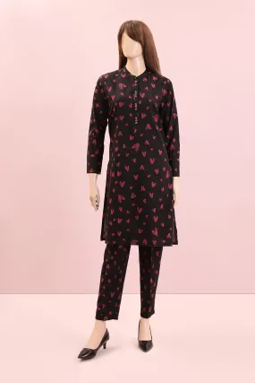 Cotton Jacquard Stitched 2 Piece (Shirt/Trouser)