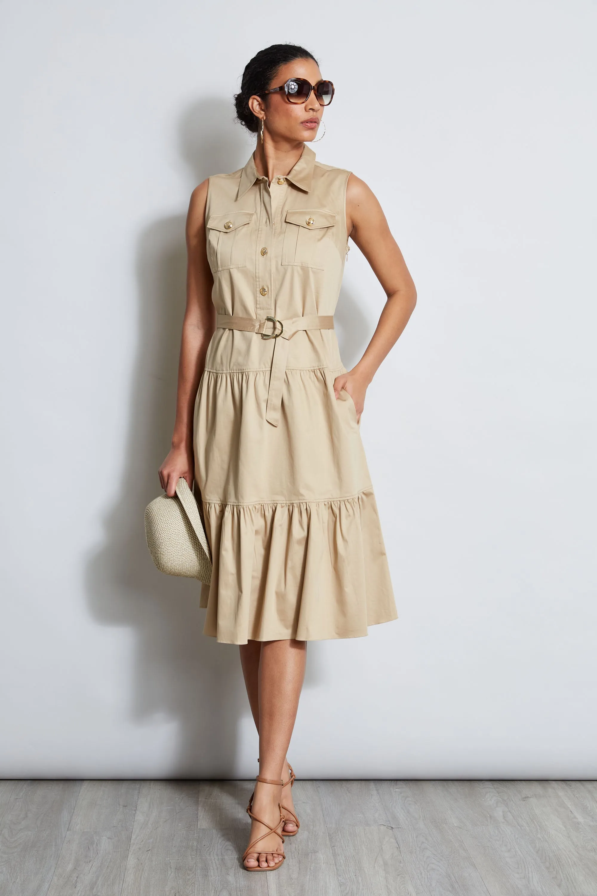 Cotton Utility Dress