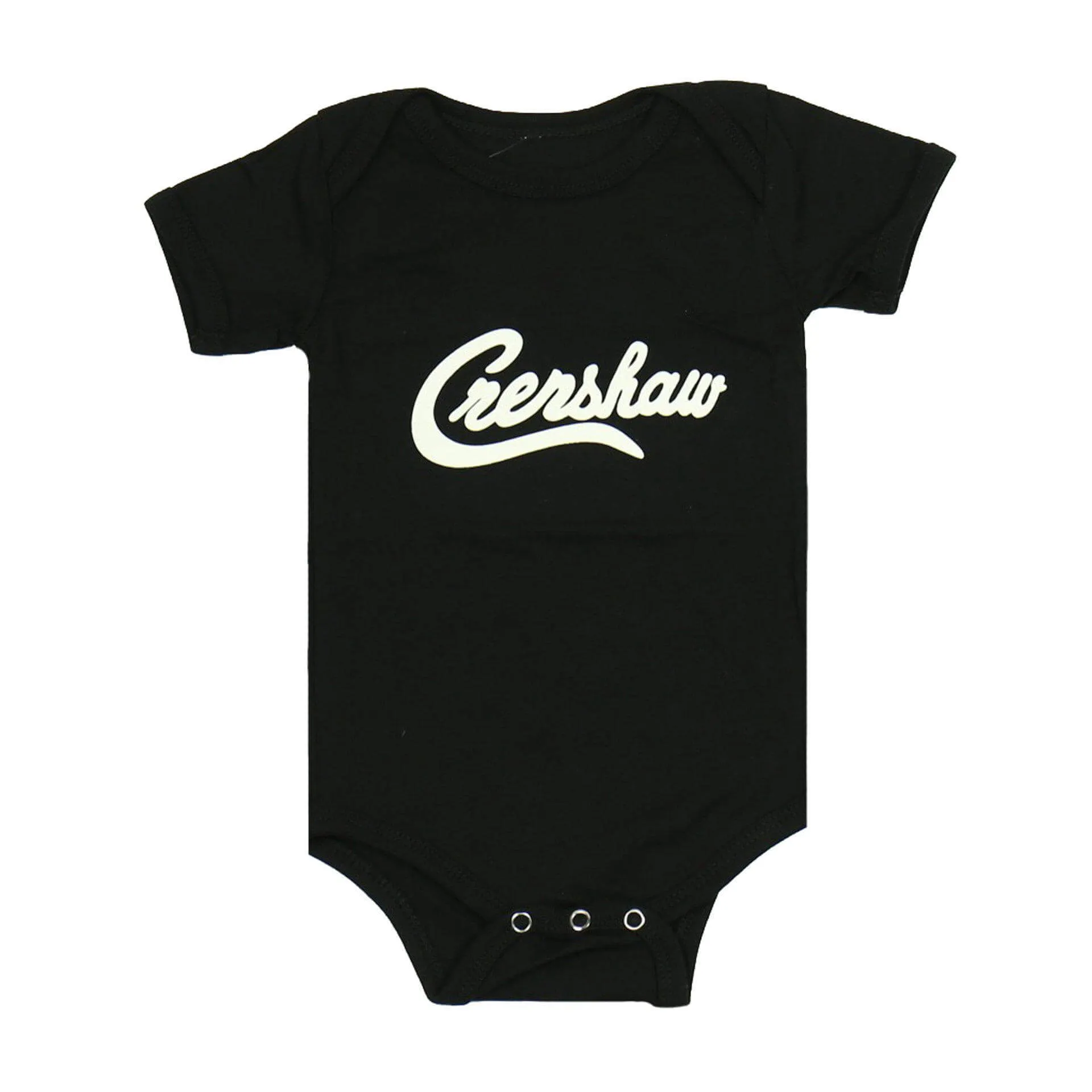 Crenshaw Onesie - Black