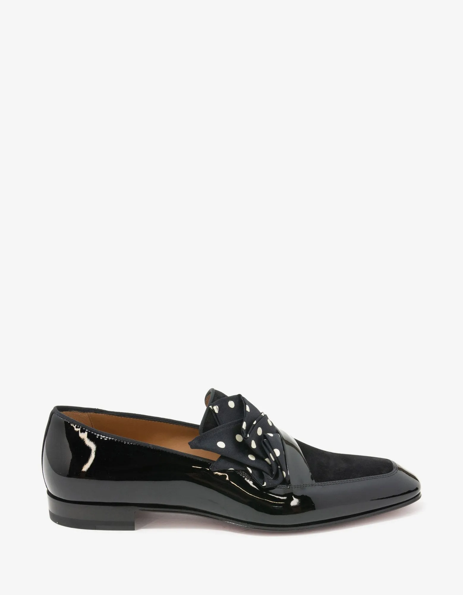 Dandy Me Patent & Suede Leather Loafers