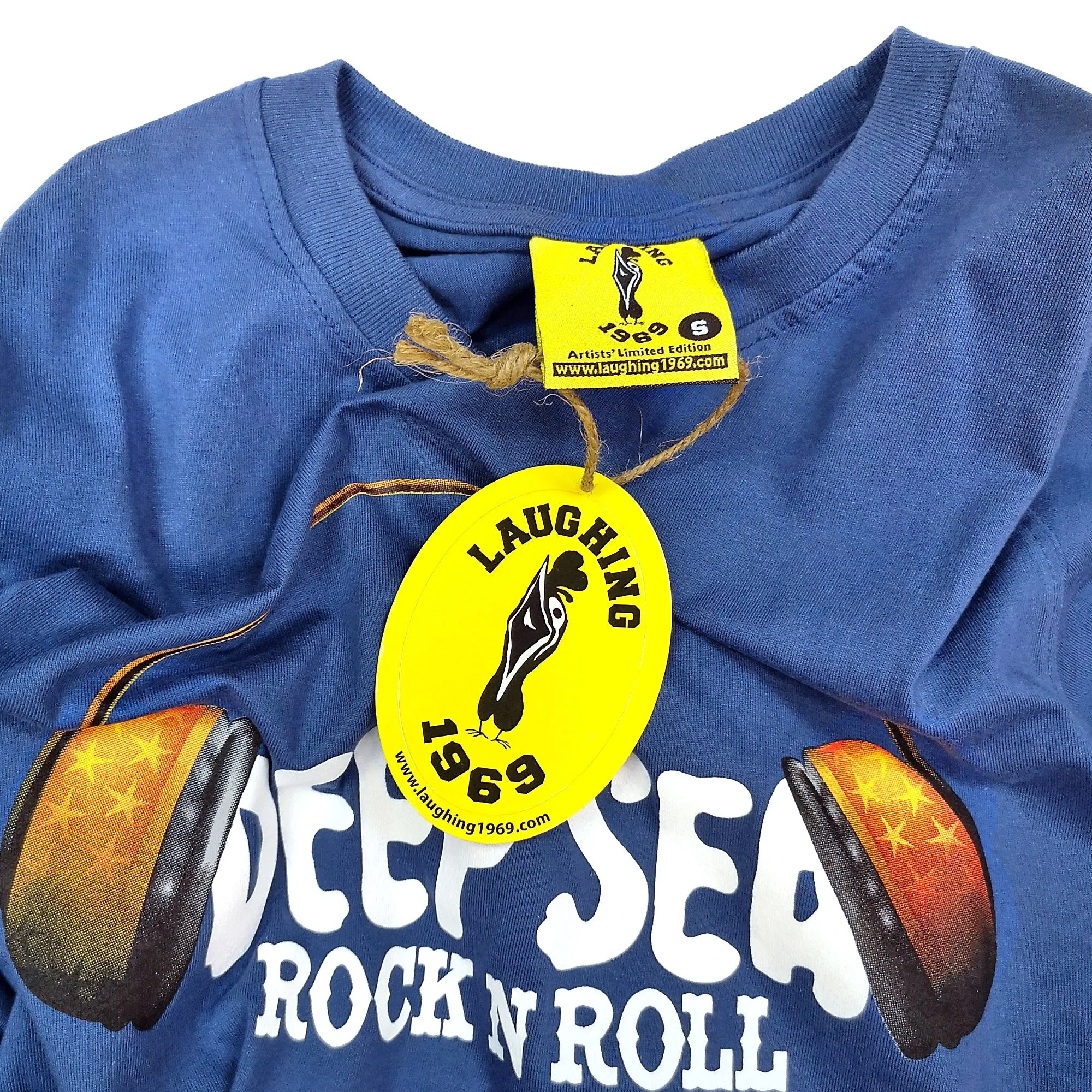 Deep Sea Rock n Roll Unisex Tee (Steel Blue)