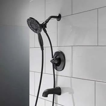 Delta Larkin Bathtub & Shower Faucet with In2ition Shower Head